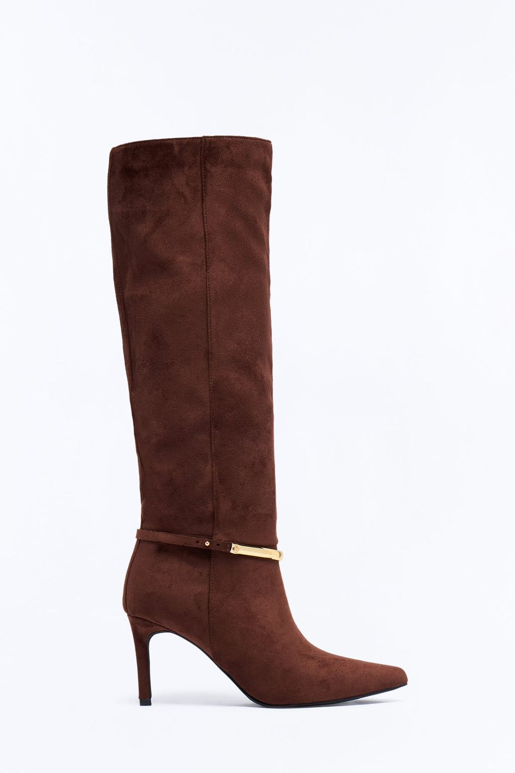 Dress the Part Heeled Boots - Brown