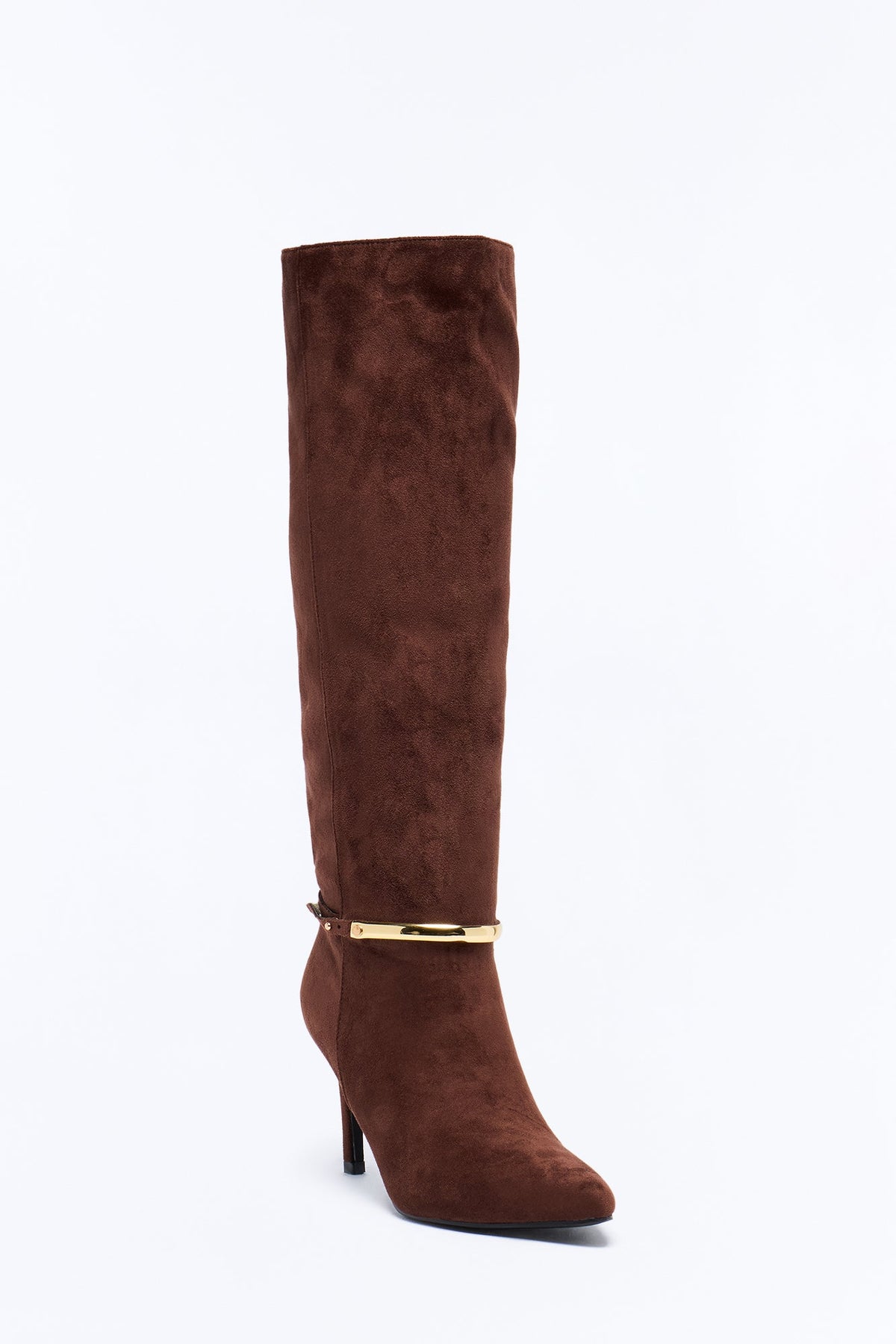 Dress the Part Heeled Boots - Brown