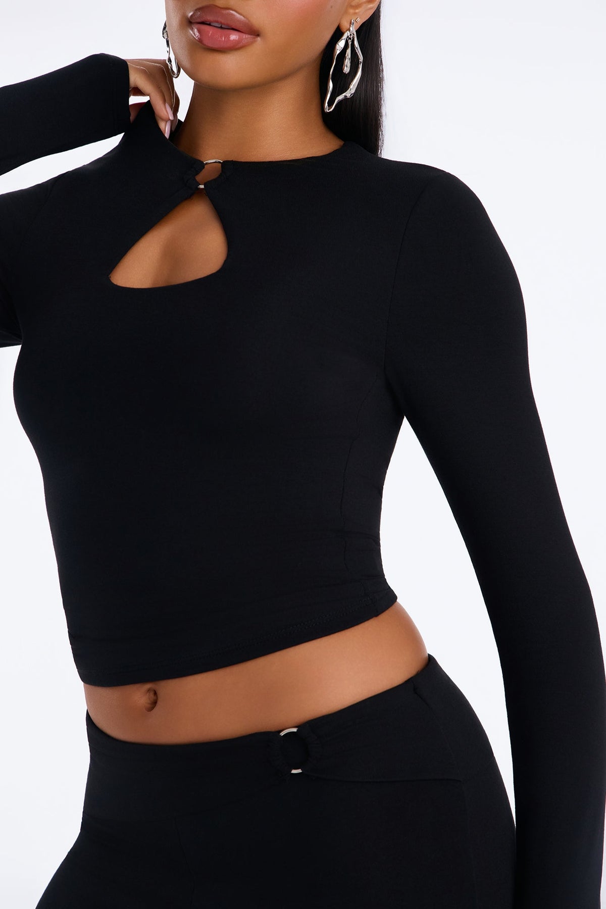 Moving Chic Capri Set - Black