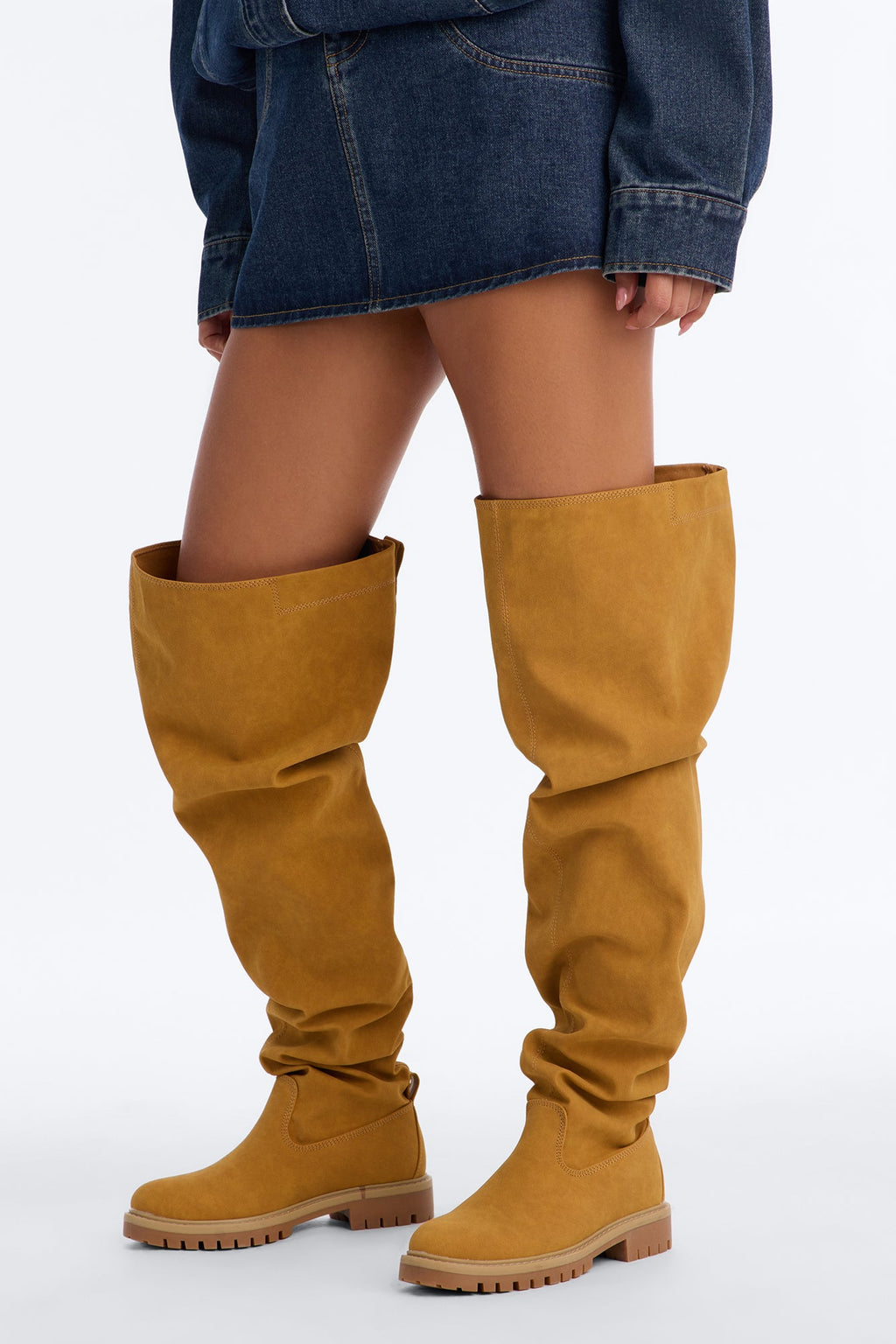 Change of Plans Knee High Boots - Camel