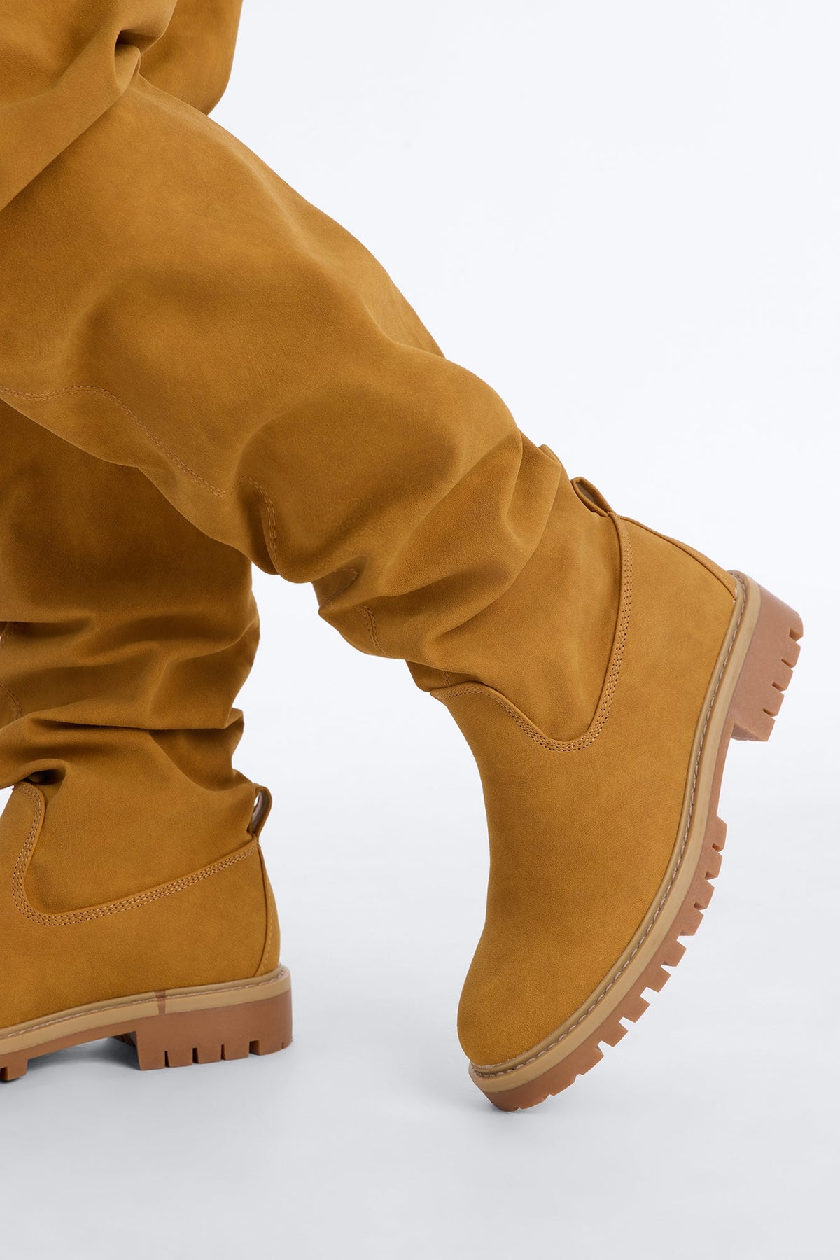 Change of Plans Knee High Boots - Camel