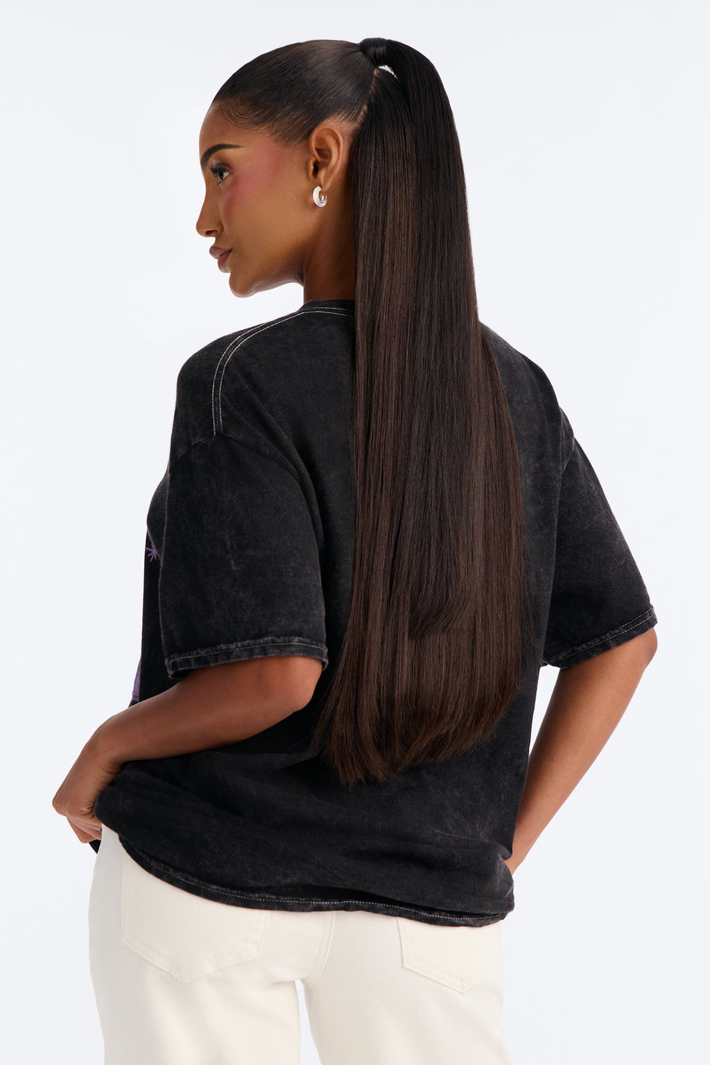 Tina Turner Star Power Washed Tee - Black