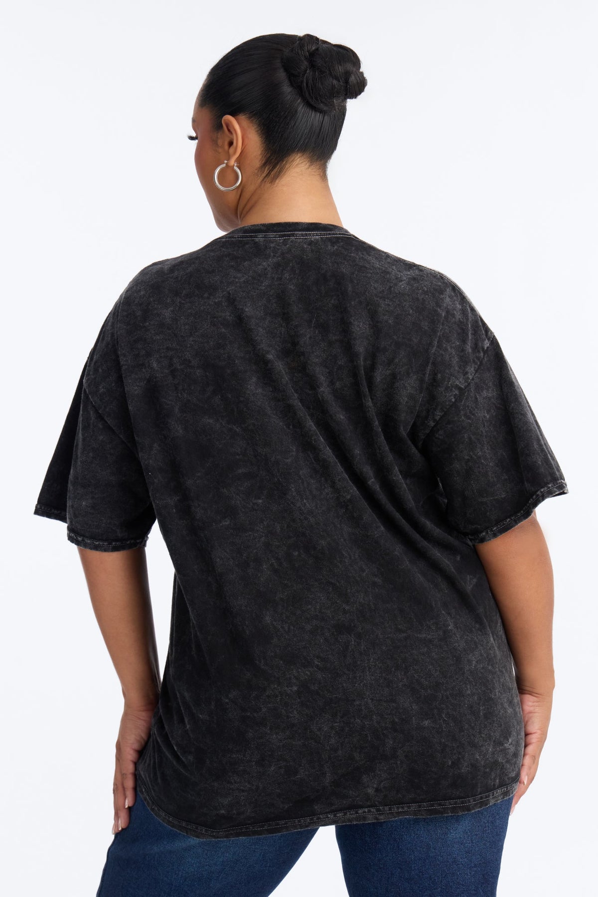 Tina Turner Star Power Washed Tee - Black