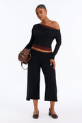 Celly Layered Gaucho Set - Black/combo