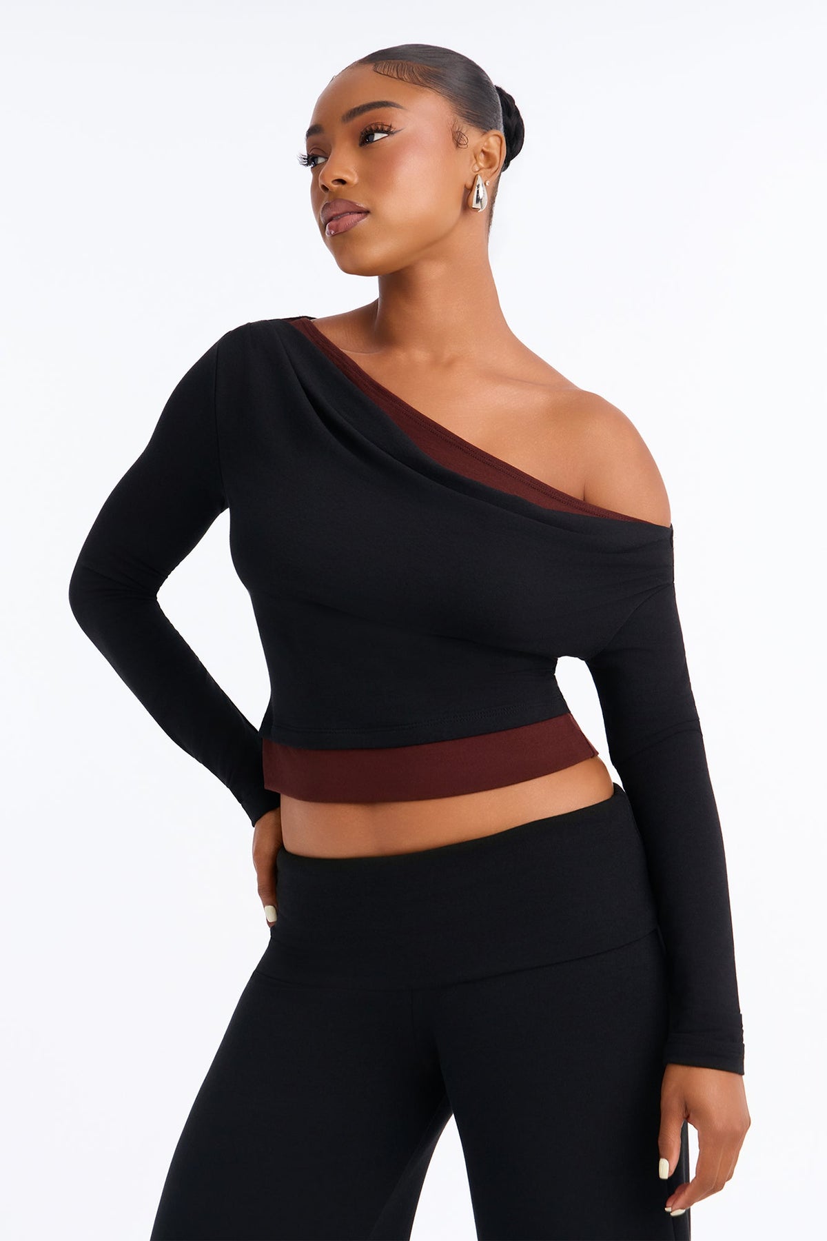 Celly Layered Gaucho Set - Black/combo