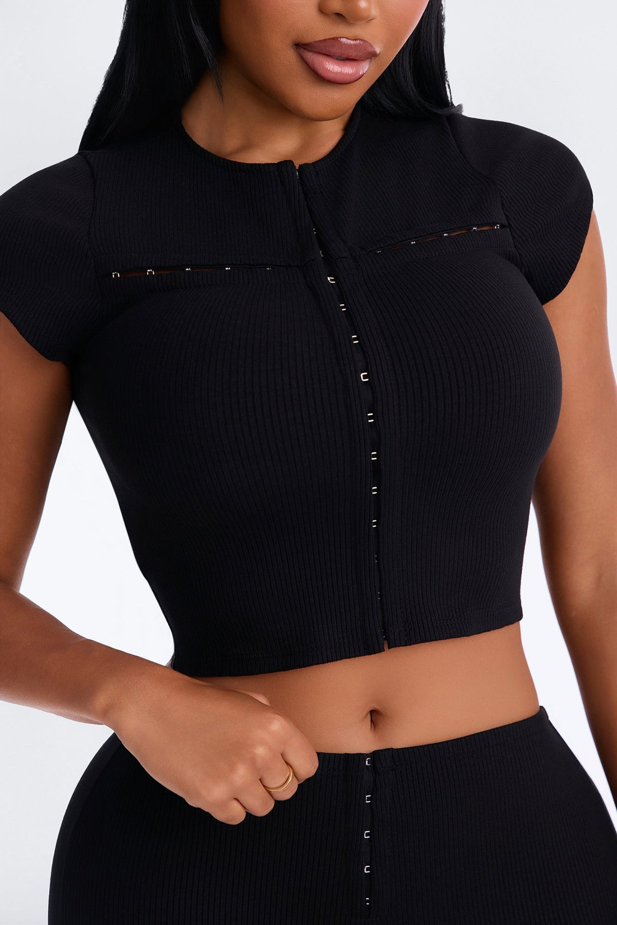 Riley Snatched Leggings Set - Black