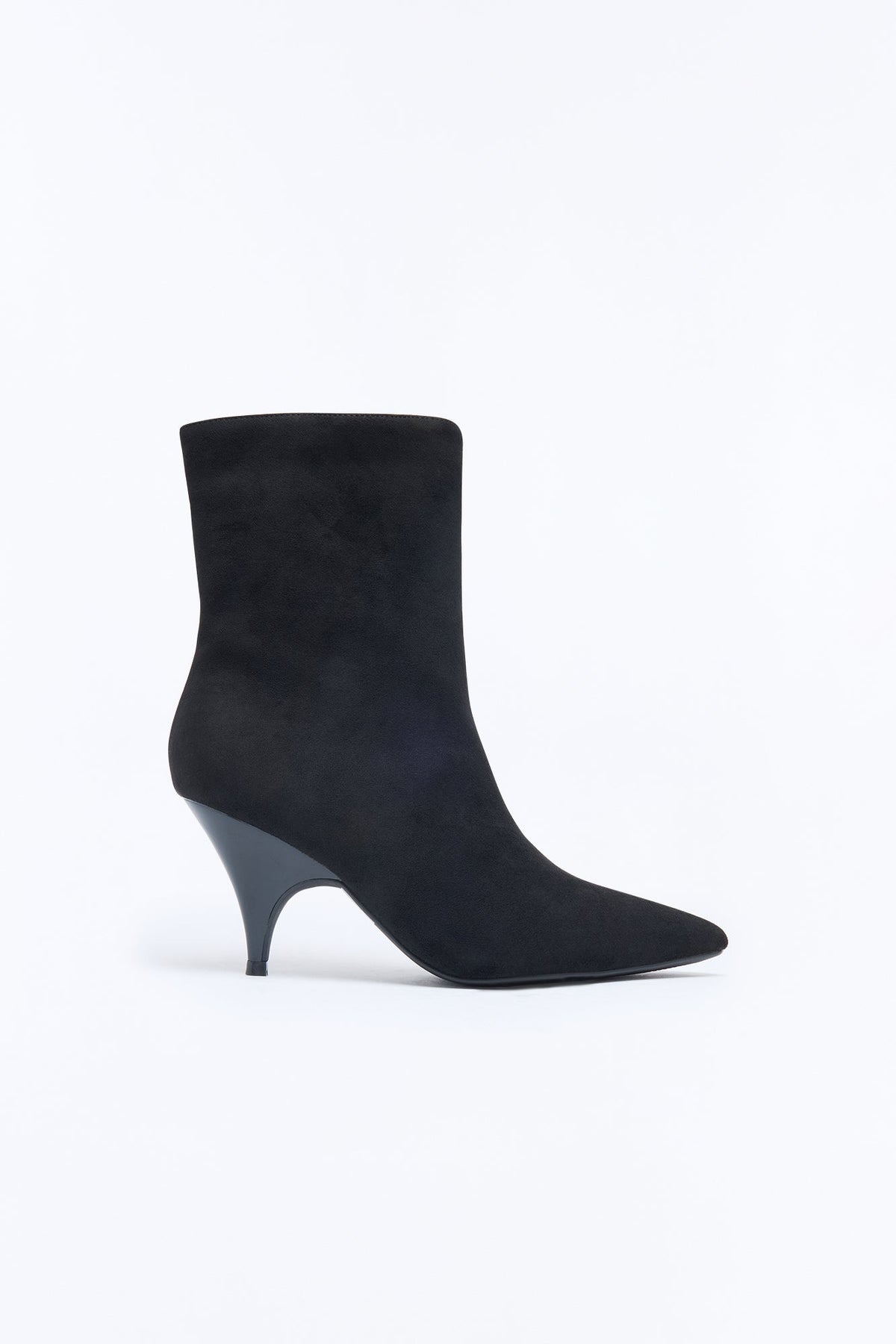 Thena Heeled Boots - Black