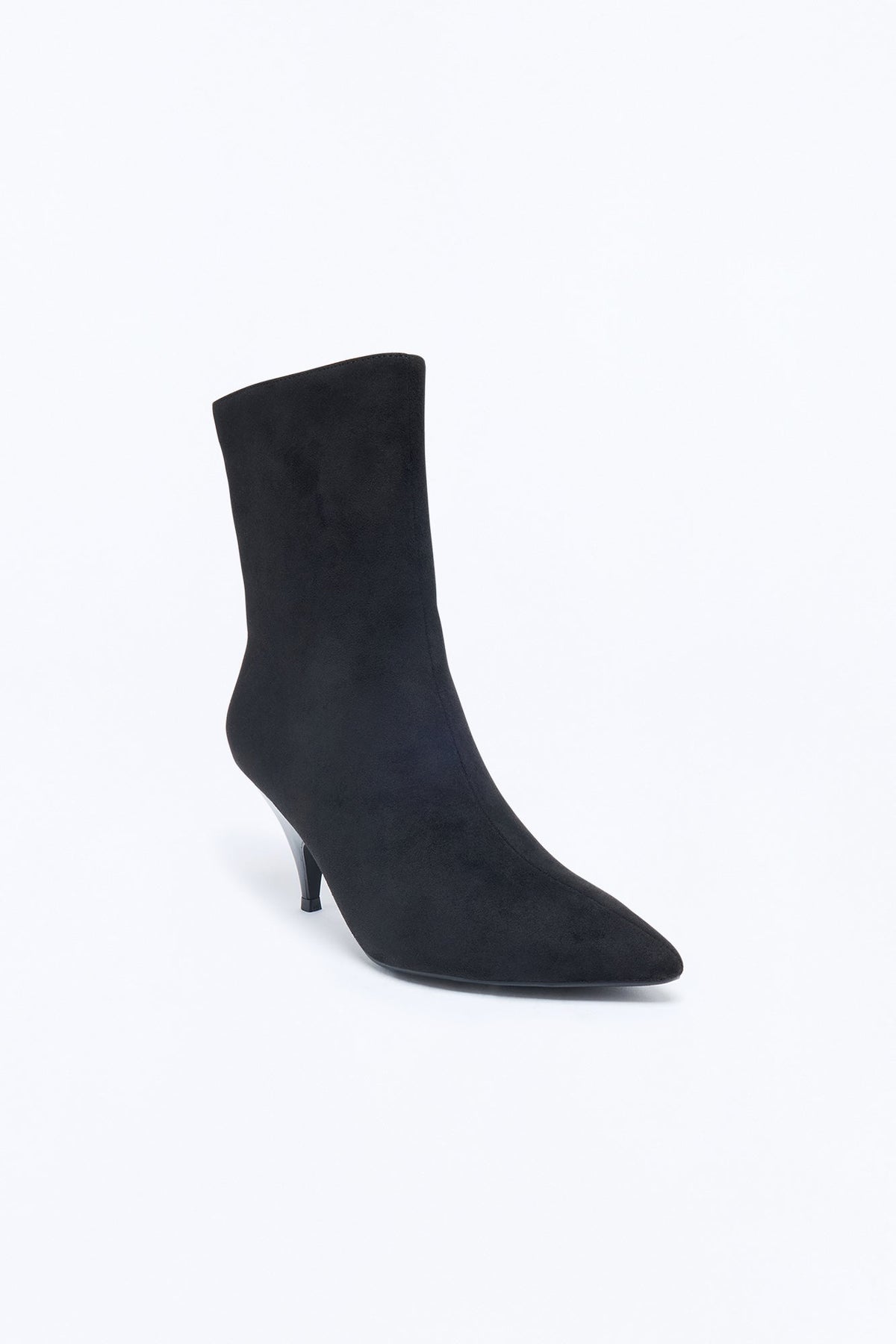 Thena Heeled Boots - Black