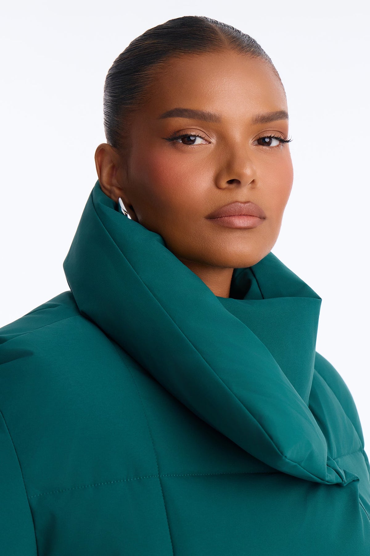 Mellow Mood Puffer Jacket - Hunter