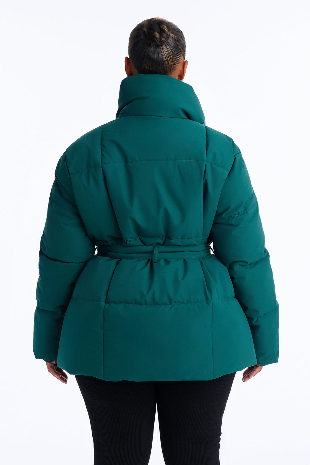 Mellow Mood Puffer Jacket - Hunter