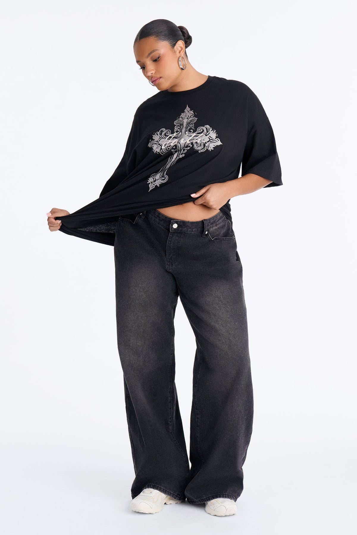Keep Faith In Style Tee - Black