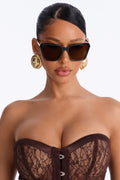 Professional Daydreamer Sunglasses - Gold/Brown