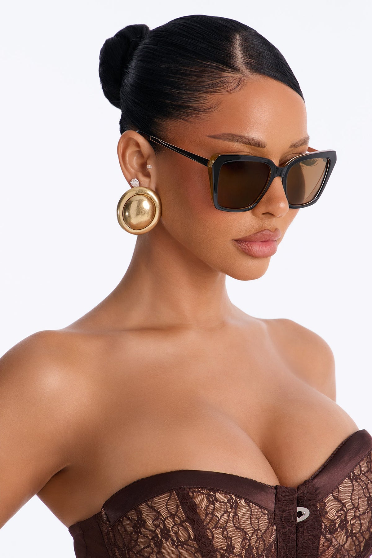 Professional Daydreamer Sunglasses - Gold/Brown