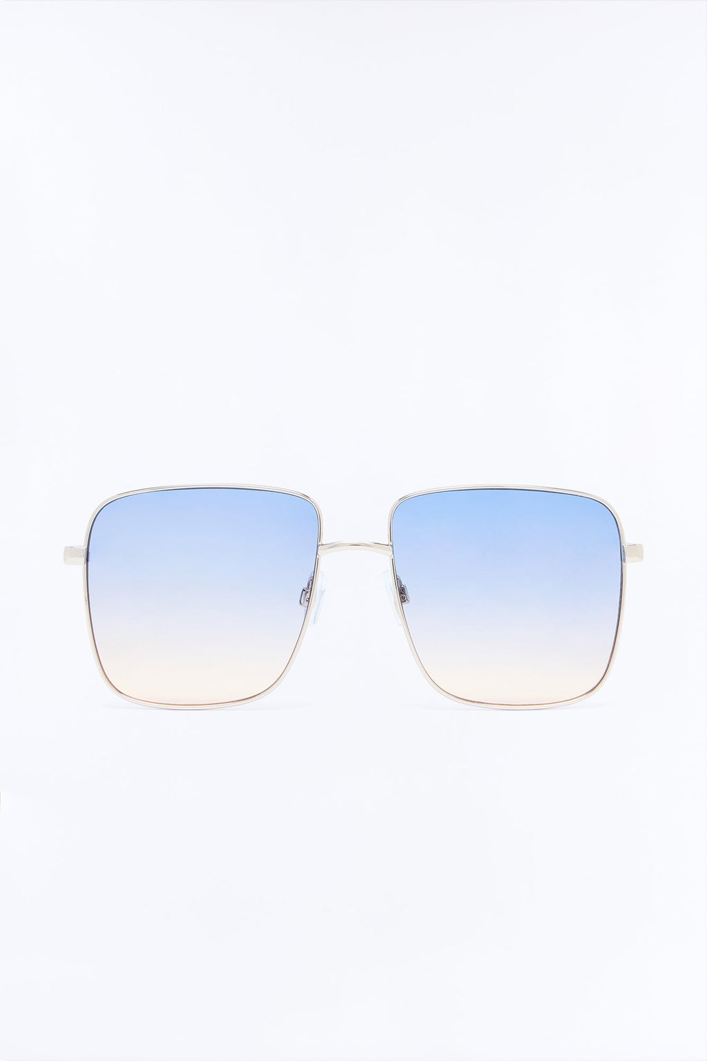 Beach After Glow Sunglasses - Silver/Blue