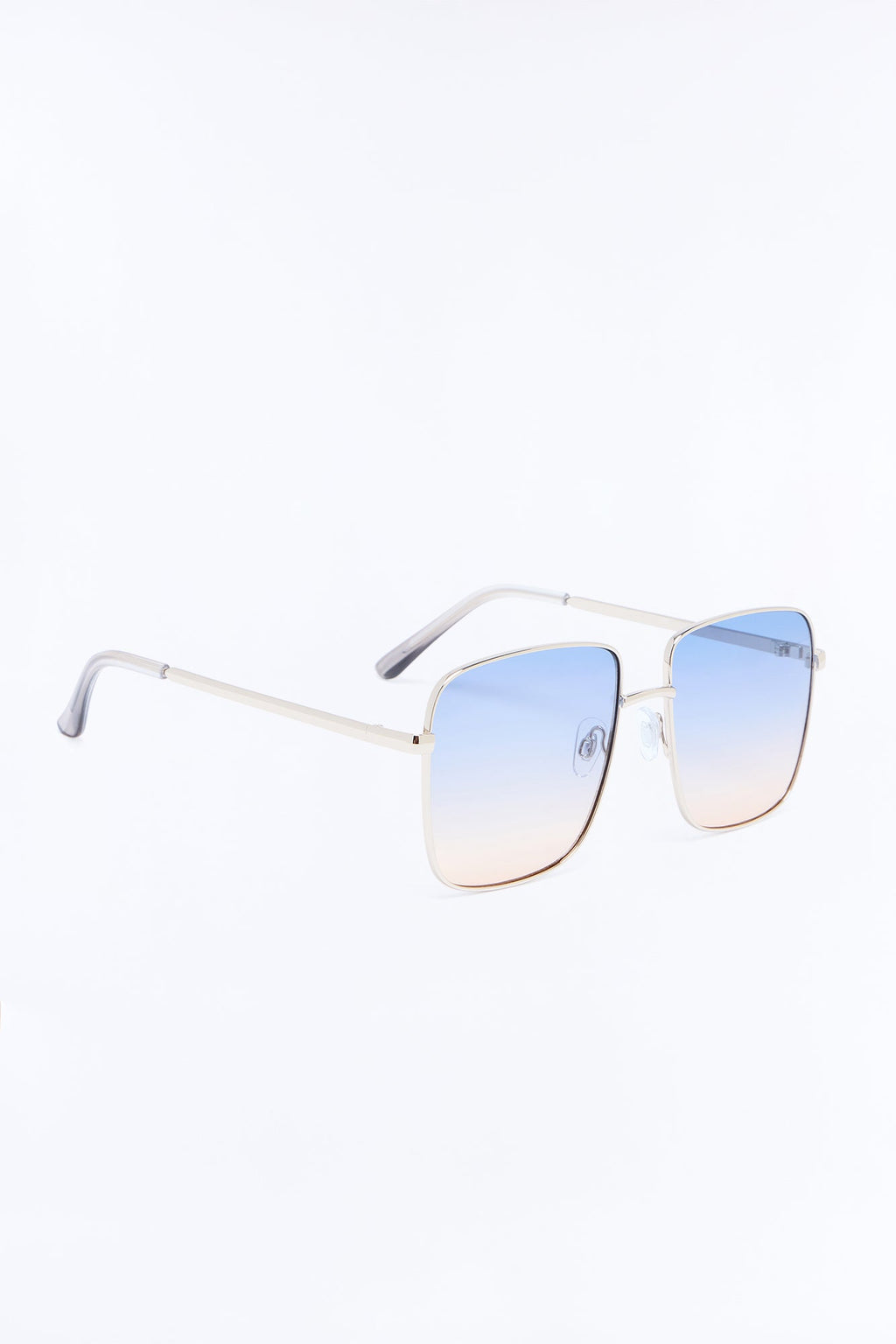 Beach After Glow Sunglasses - Silver/Blue