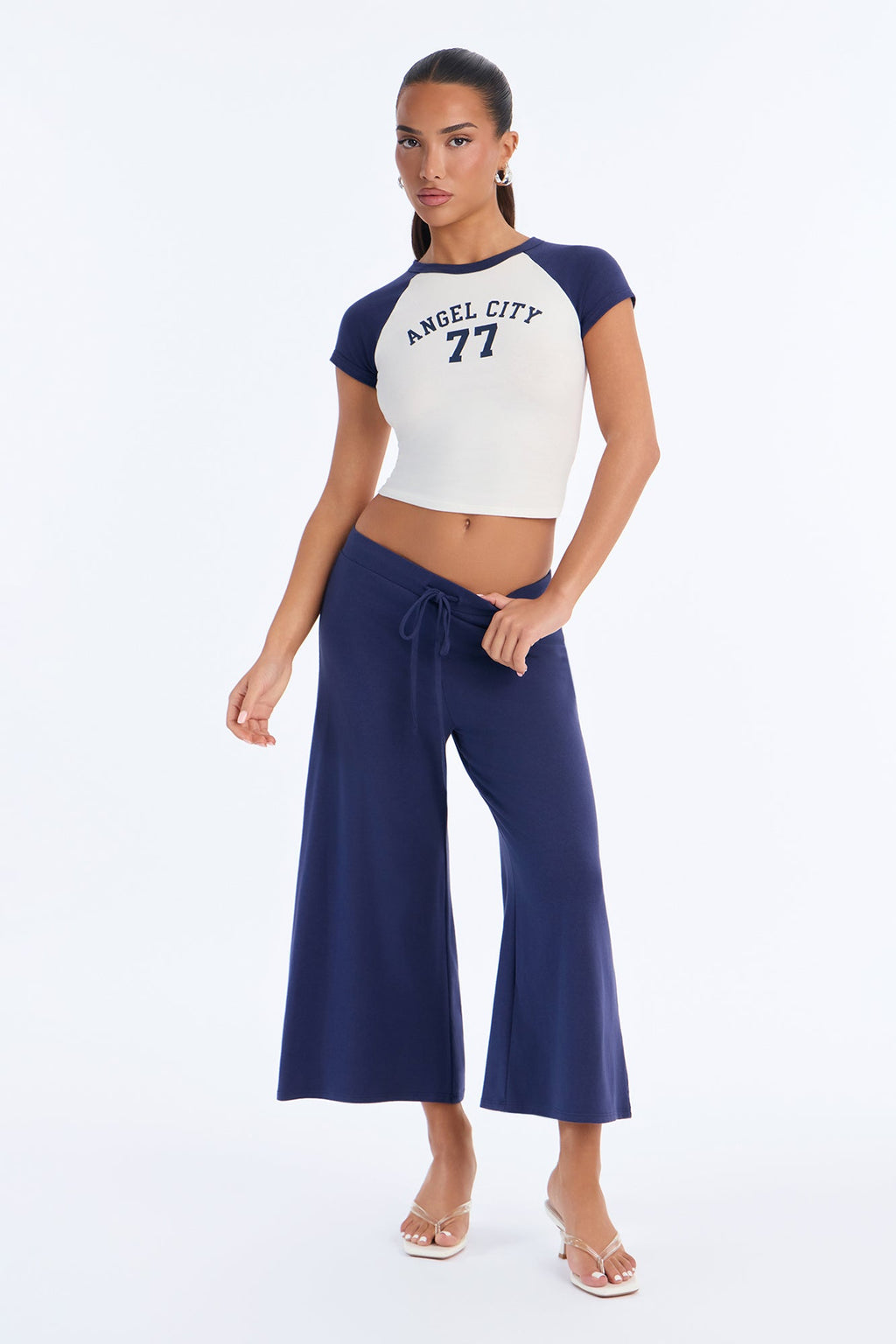 Angel Energy Gaucho Set - Navy