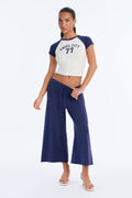 Angel Energy Gaucho Set - Navy
