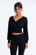 Soft Dreams Button Up Cardigan - Black