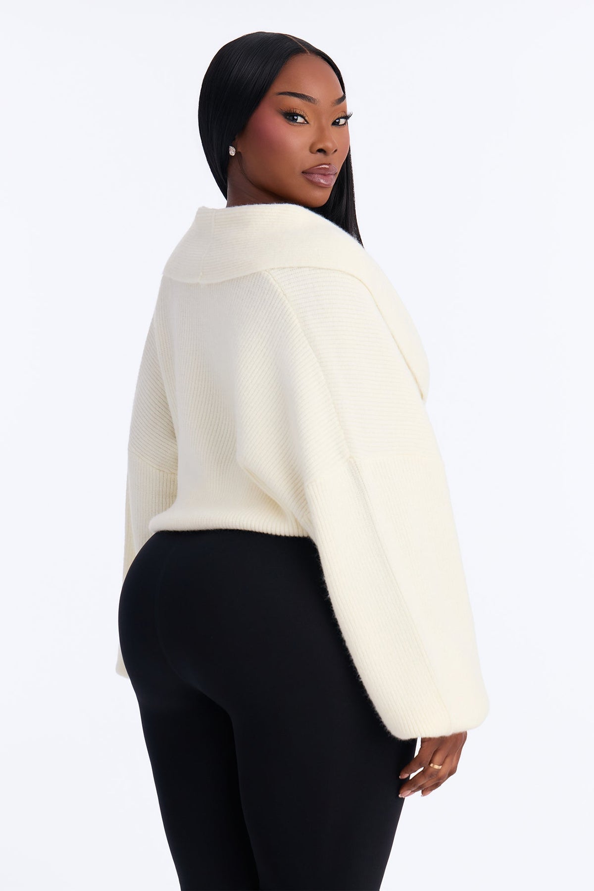 Dreaming Of Us Button Up Cardigan - Cream