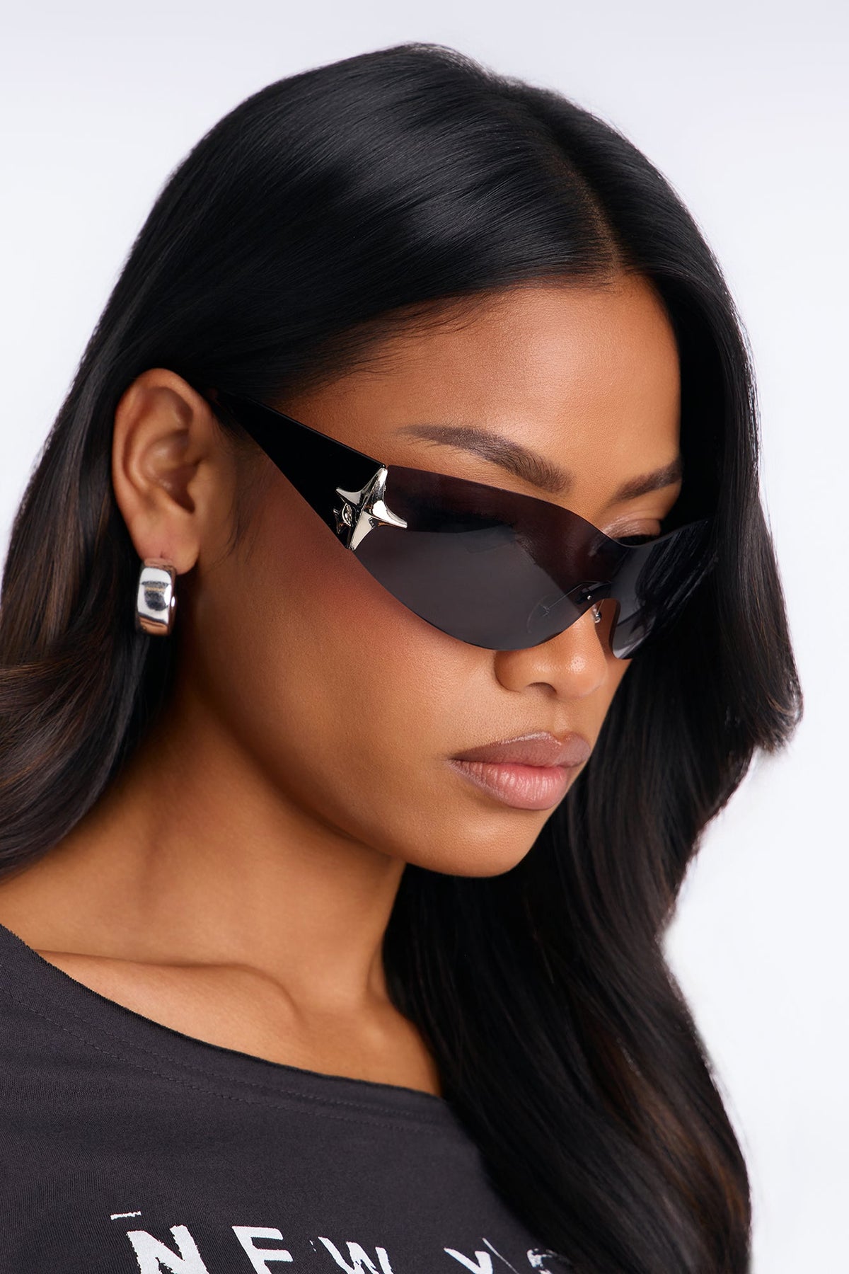 Fashion Icon Sunglasses - Black