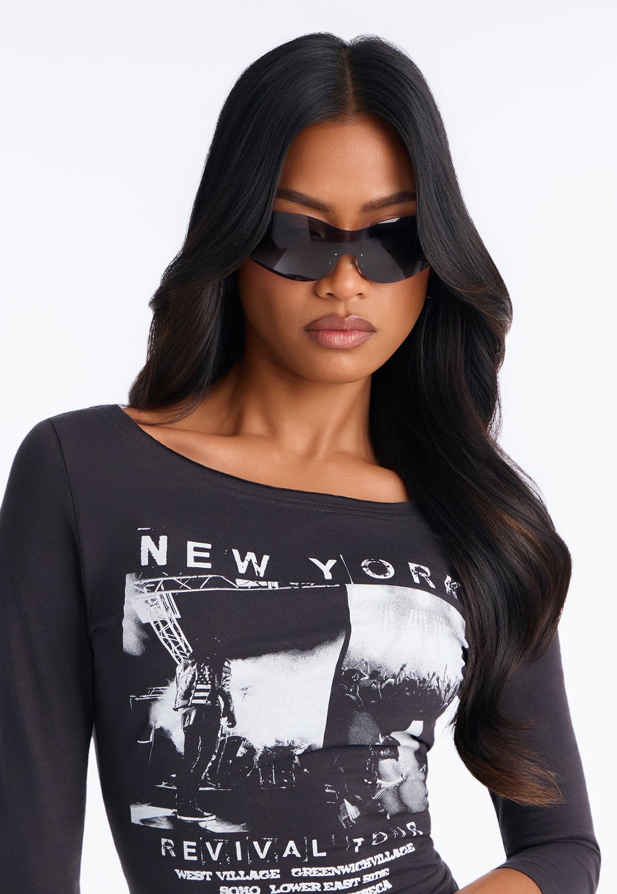 Fashion Icon Sunglasses - Black