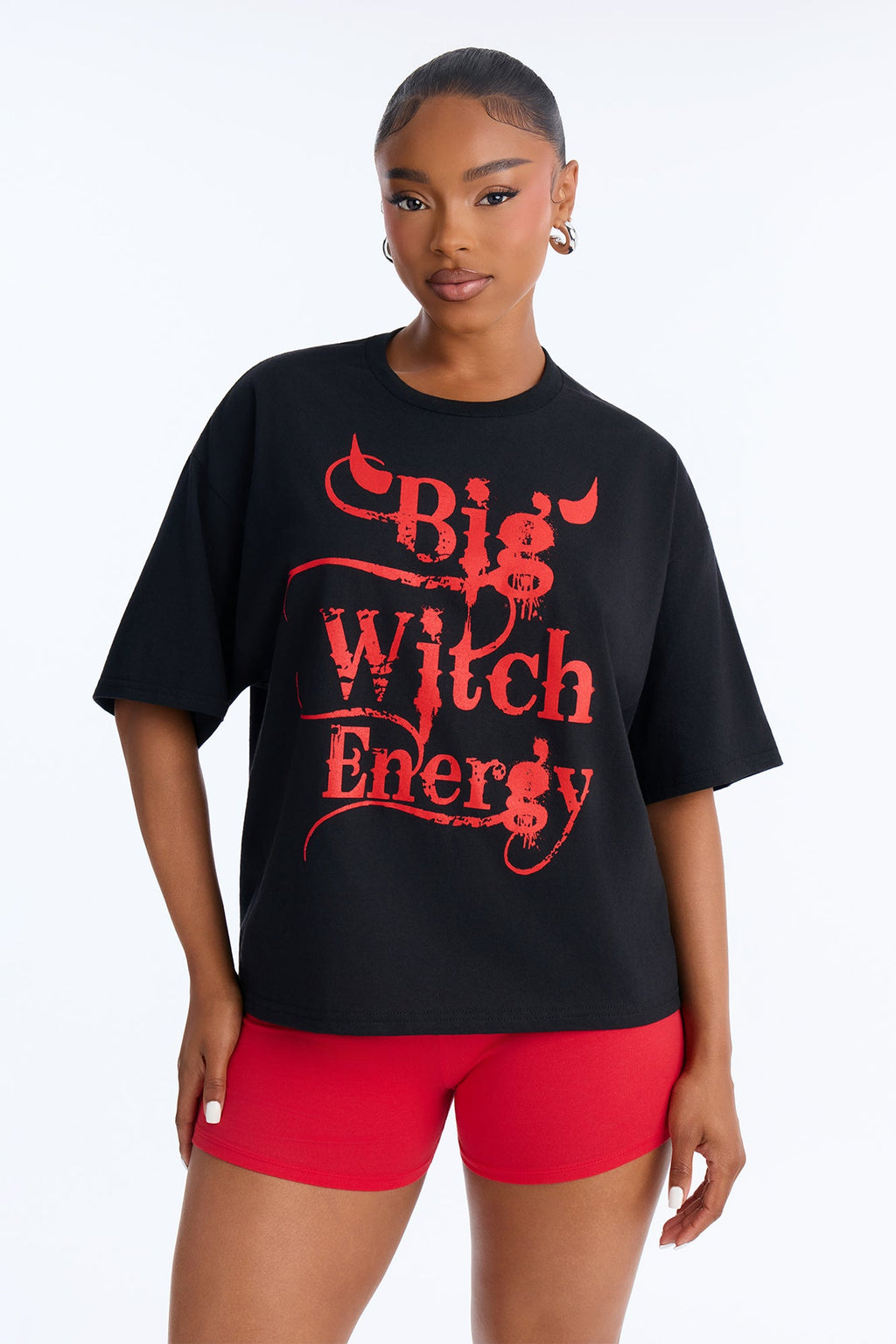Big Witch Energy Washed Tee - Black