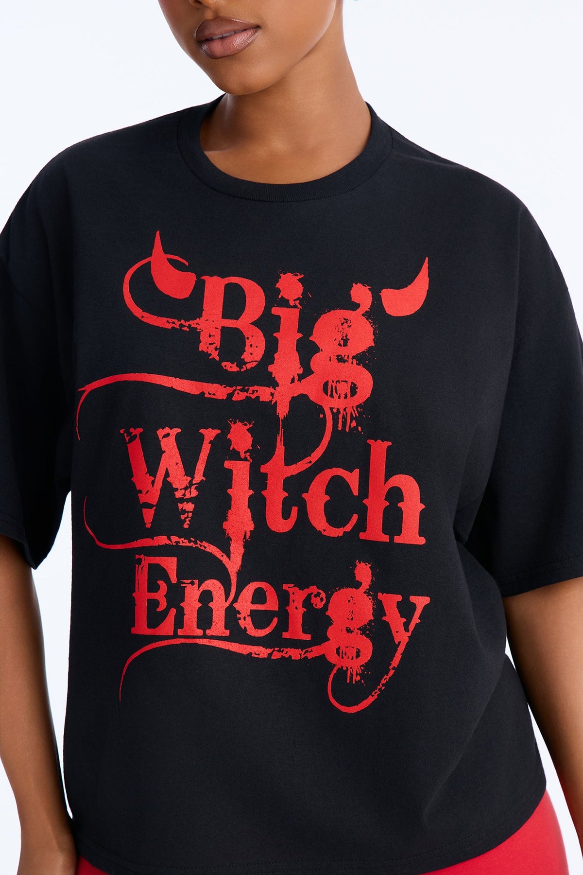 Big Witch Energy Washed Tee - Black
