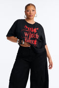 Big Witch Energy Washed Tee - Black