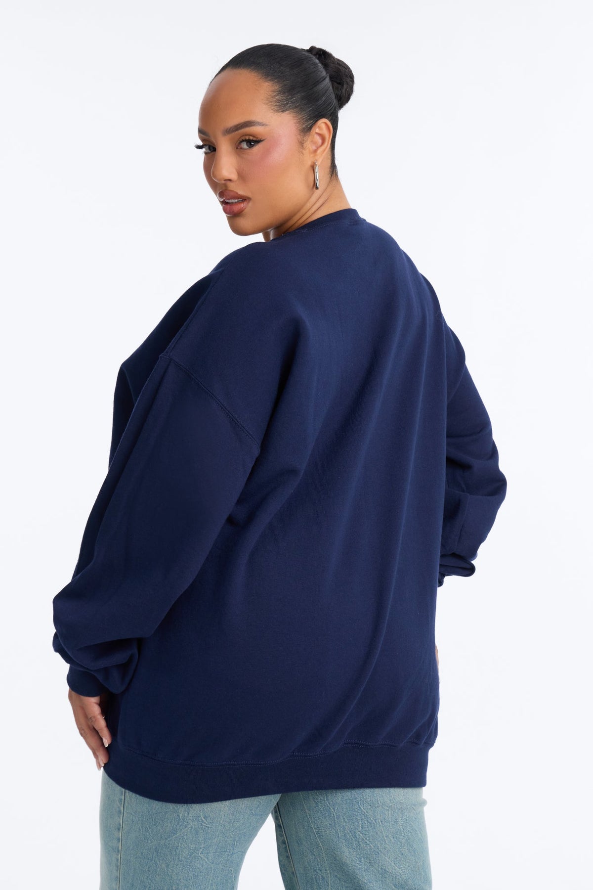 Polo Team Crew Sweatshirt - Navy