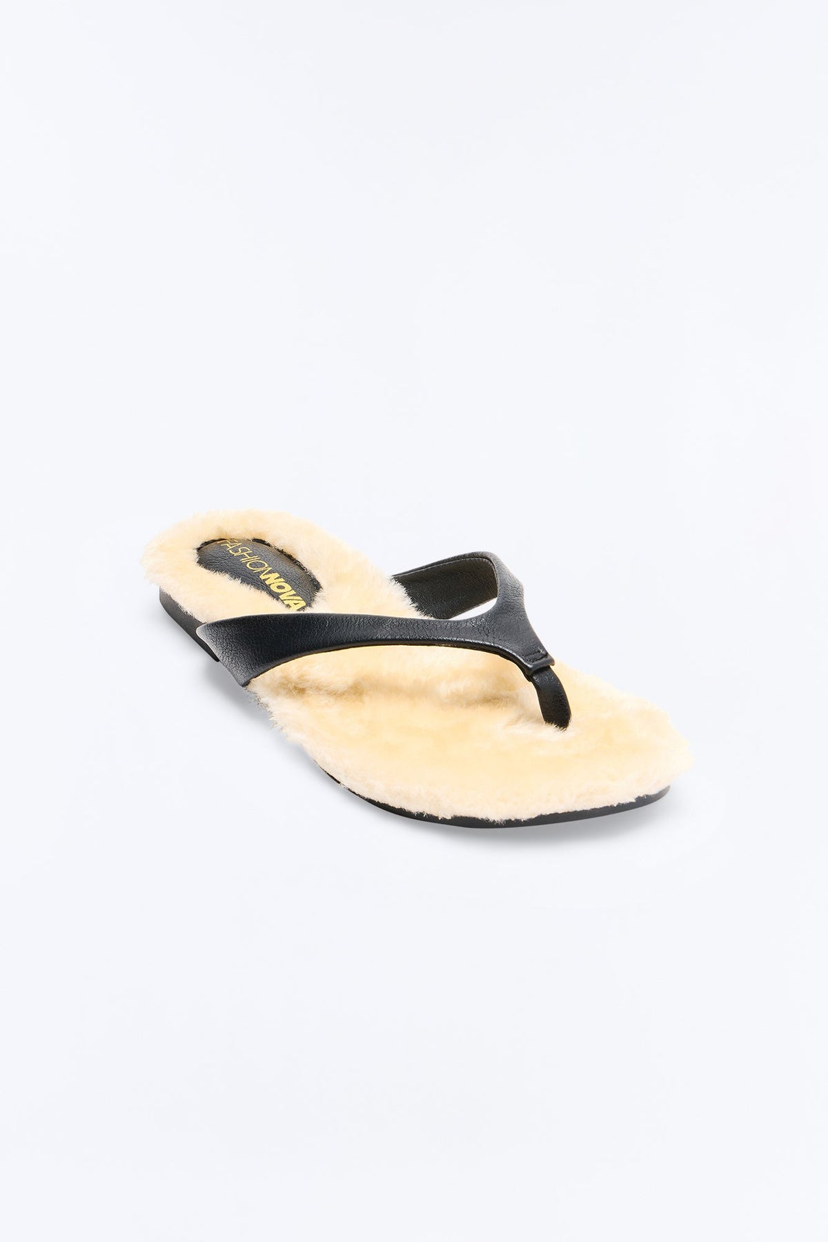 Playing Favorites Sherpa Flip Flops - Sand/combo