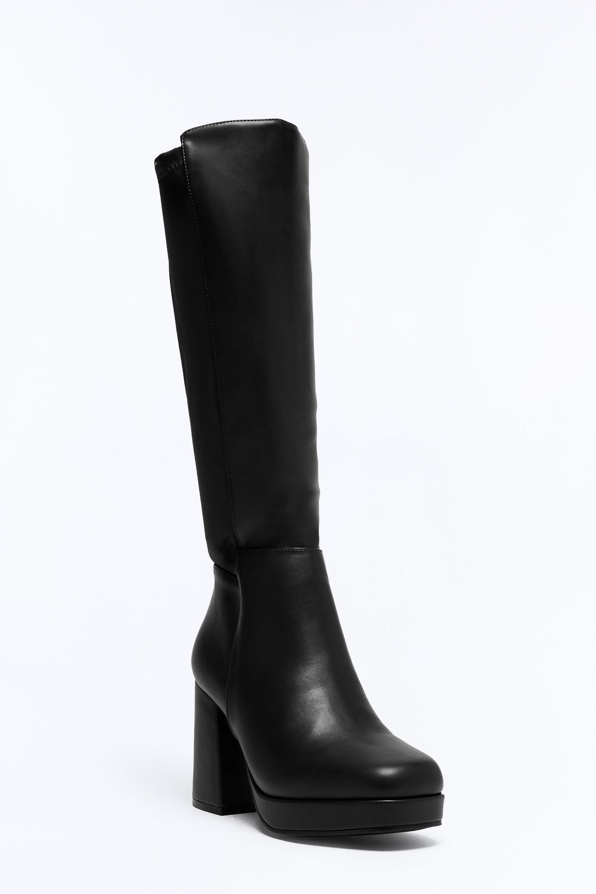 Call Me Later Heeled Boots - Black