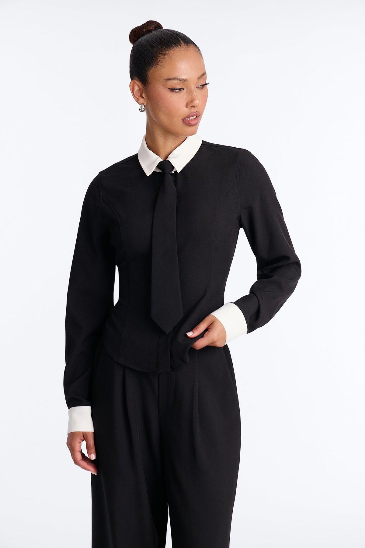 The Formula 3 Piece Twill Pant Set - Black