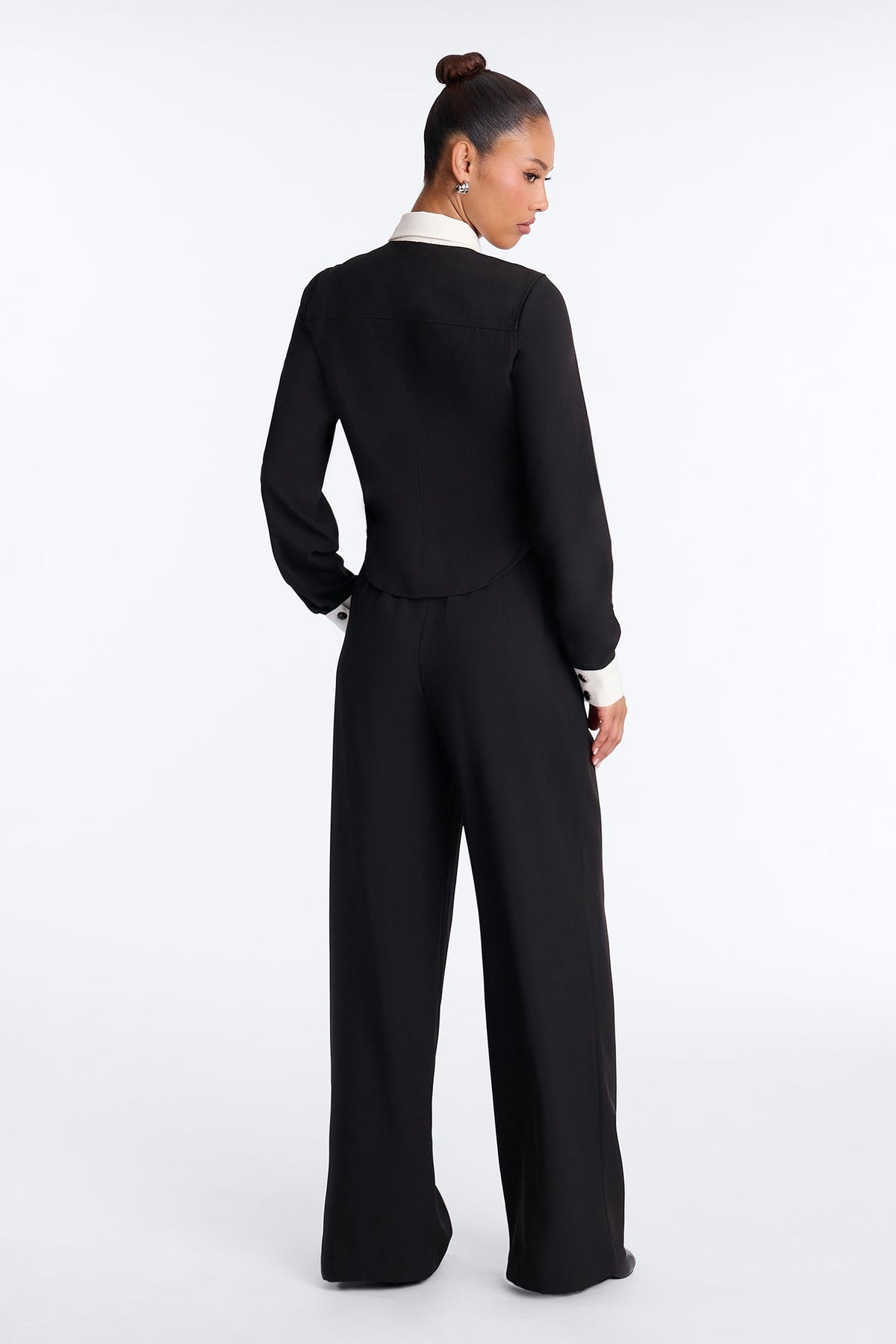The Formula 3 Piece Twill Pant Set - Black