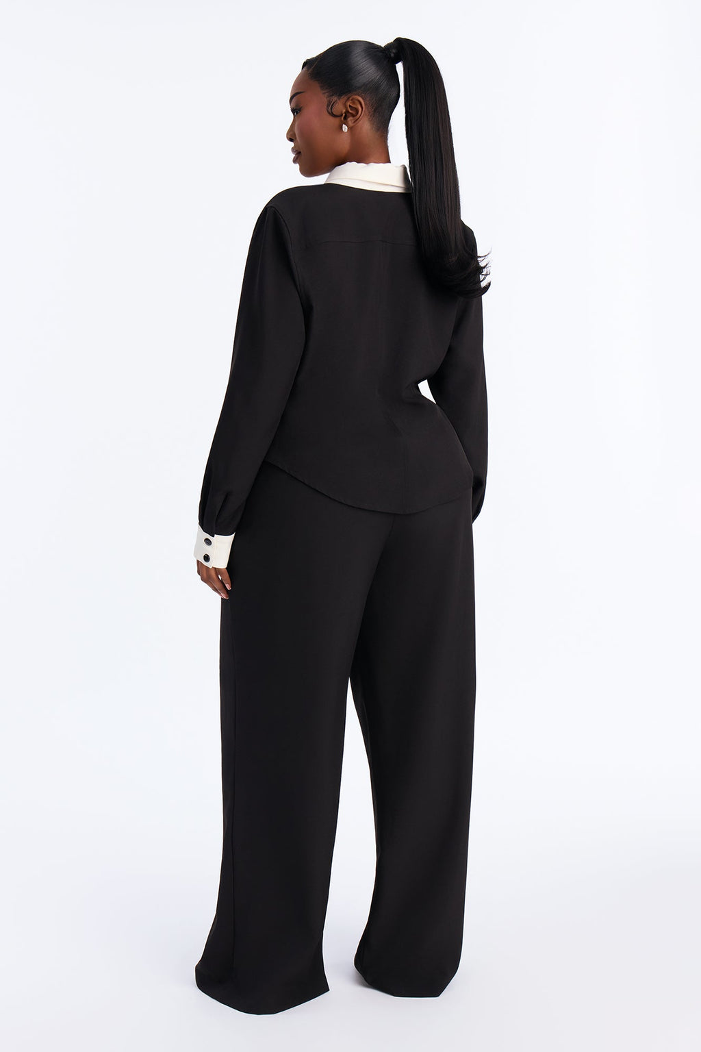 The Formula 3 Piece Twill Pant Set - Black