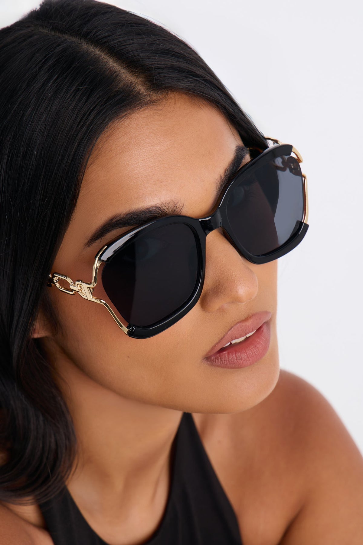 Off To Brunch Sunglasses - Black