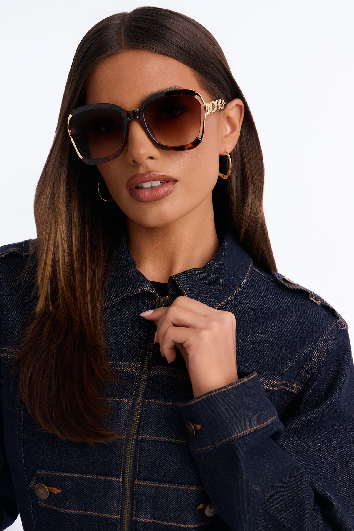 Off To Brunch Sunglasses - Tortoise