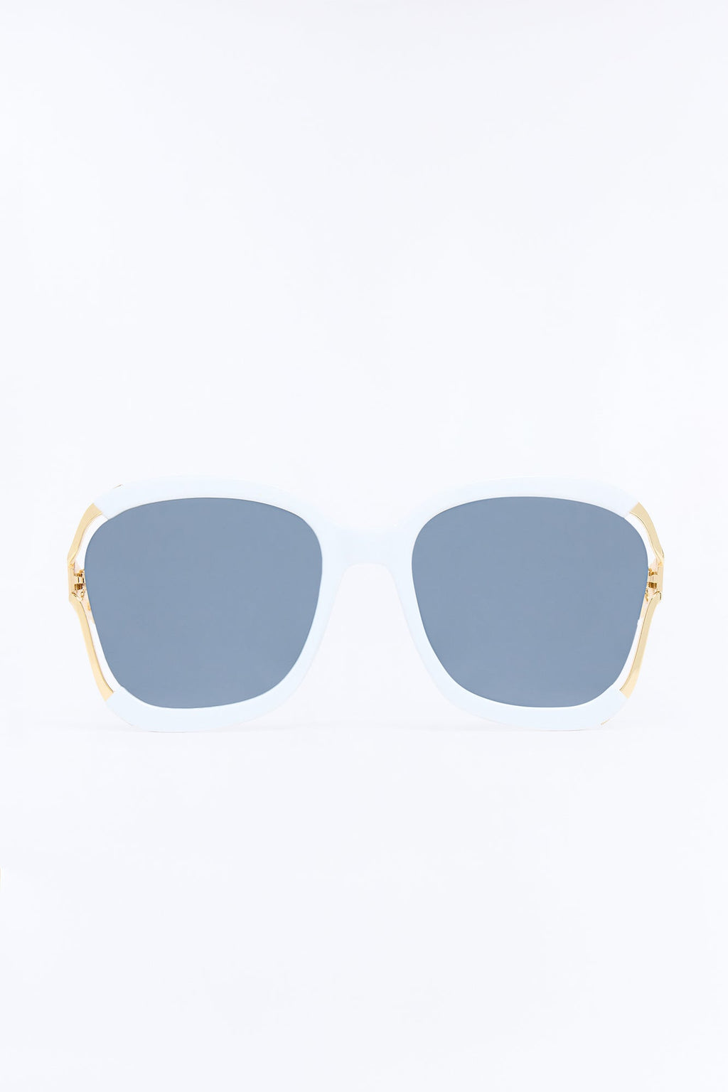 Off To Brunch Sunglasses - White