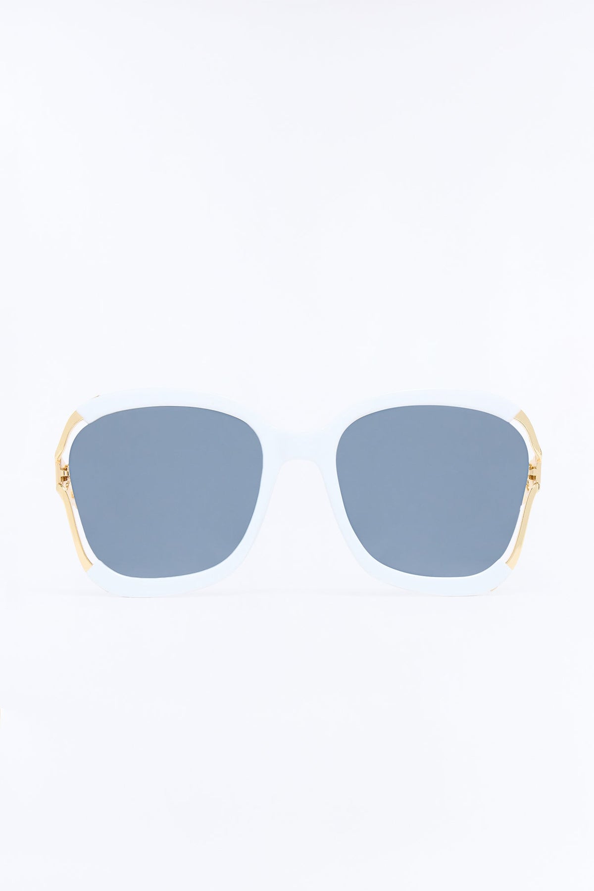 Off To Brunch Sunglasses - White