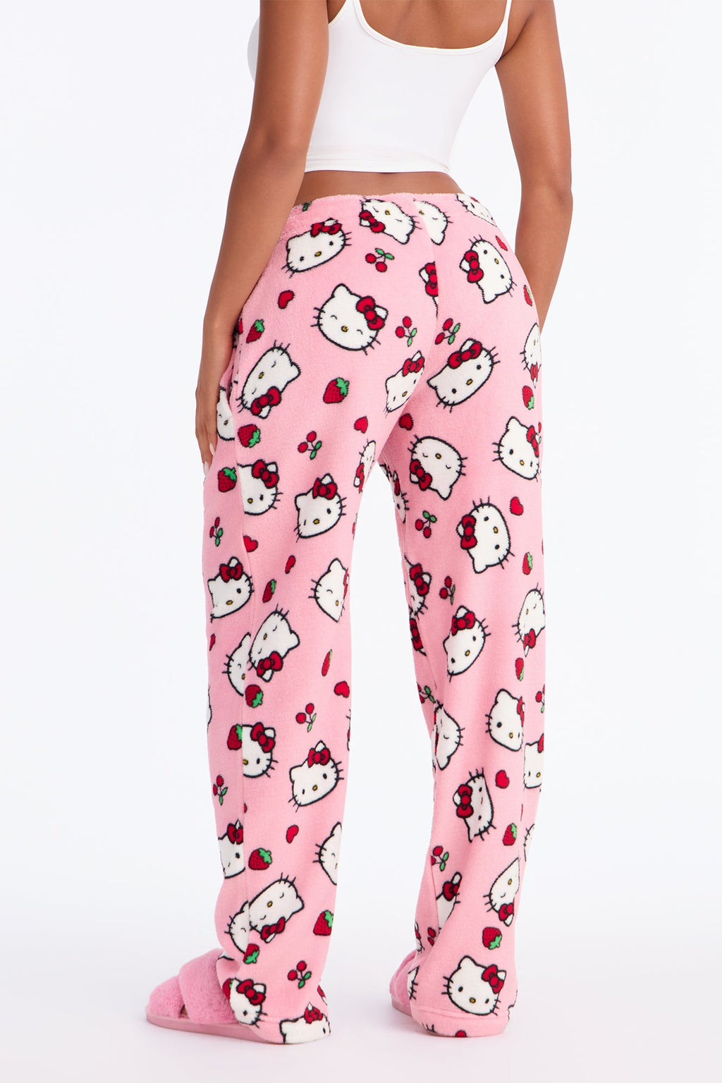 Hello Kitty Cozy Plush PJ Pant - Pink/combo