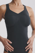 Nova Sculpt Seamless Strong Compression Shaping Tank - Black